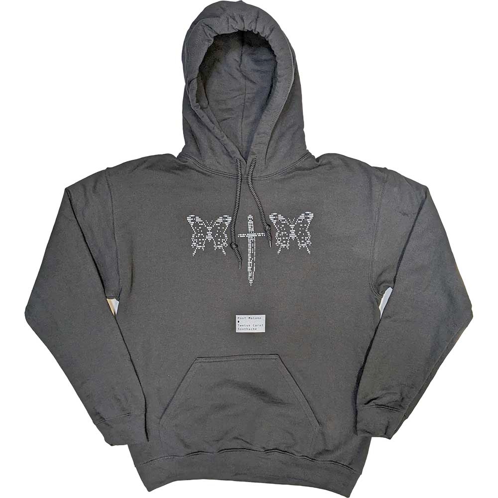 Post Malone - Butterfly Knife Sweat à capuche - Noir